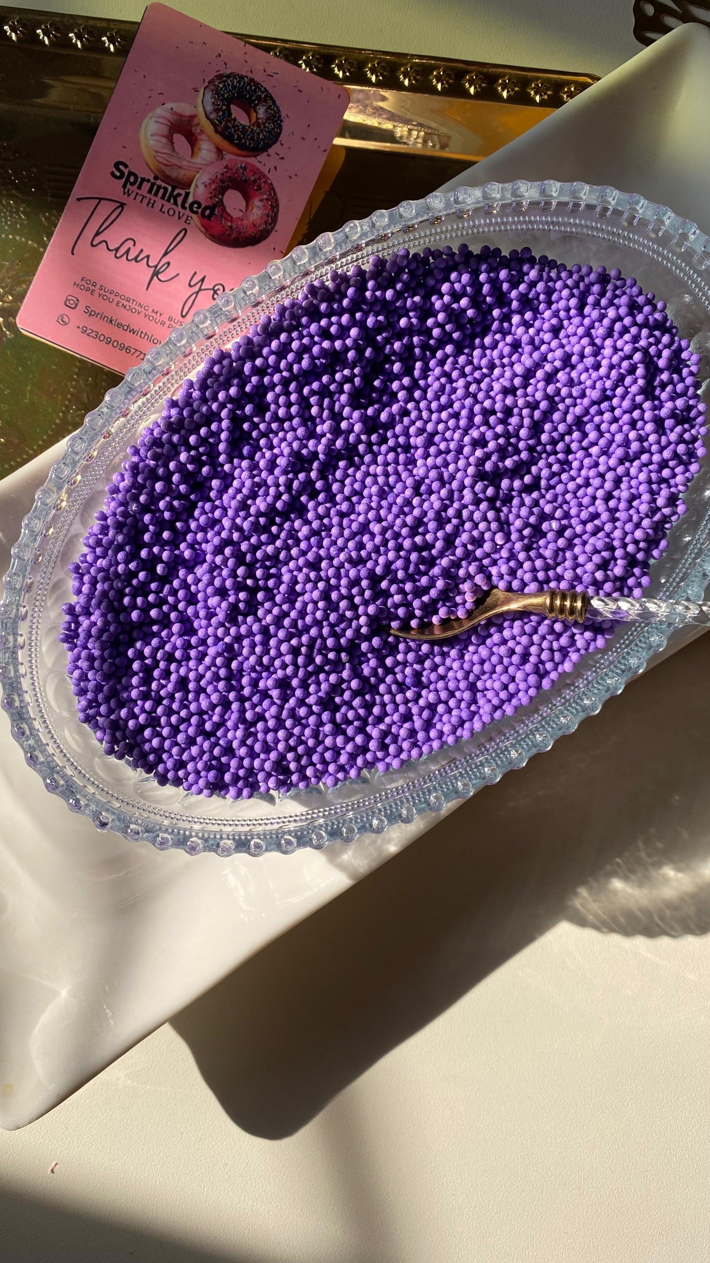 lavender Mini Sprinkles