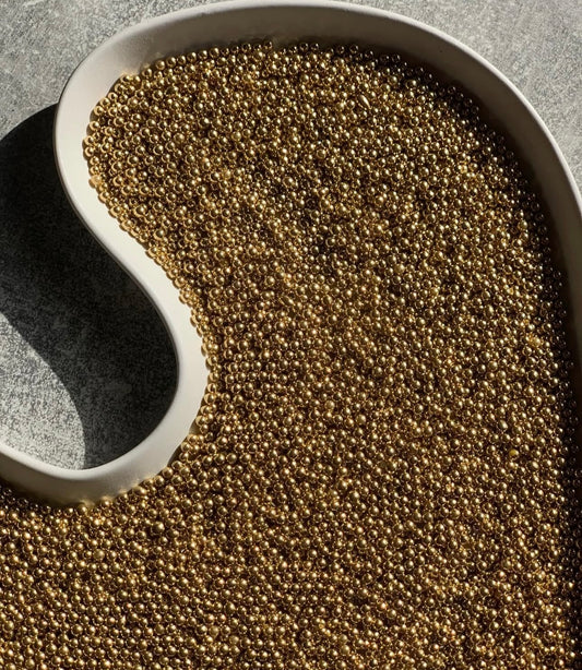 Mini Golden Sprinkles 2mm