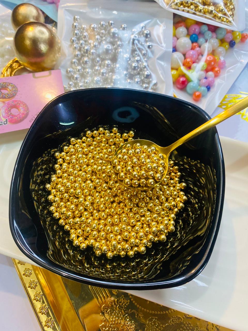 Golden Sprinkles 4mm