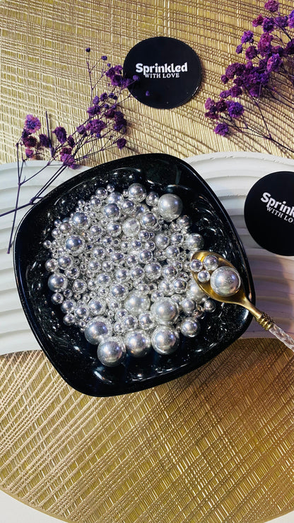Silver Sprinkles Mix