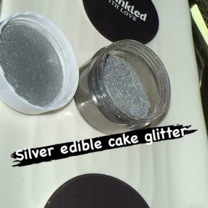 Metallic Silver
Edible Drink+ Dessert Glitter