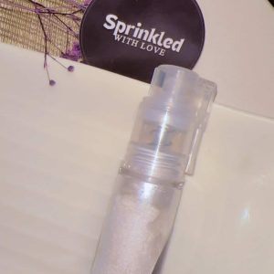 White Pearl Edible glitter spray